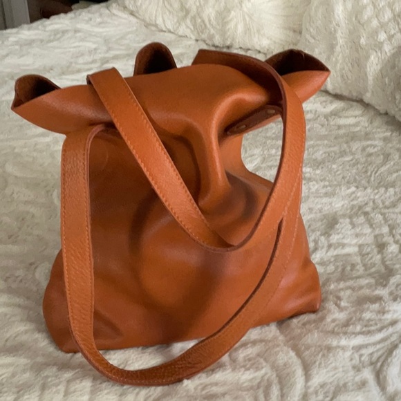 cuero Handbags - NWOT raw leather tote